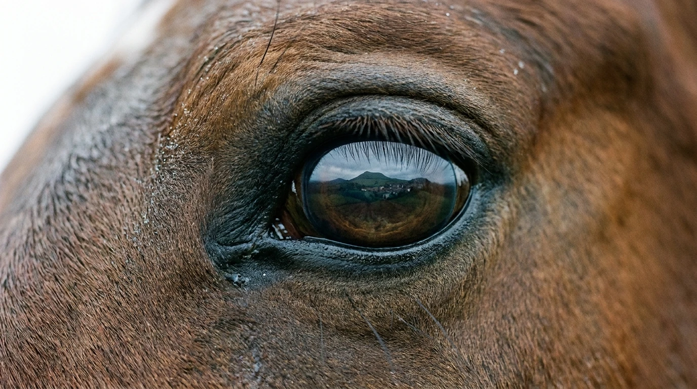 Un regard de cheval au Equ'yz Nature, Lusigny